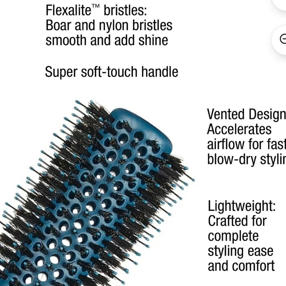 The Knot Dr. The Rounds Styler & Detangler Brush‎